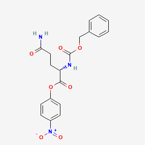 Z-GLN-ONP structure, CAS 7763-16-8