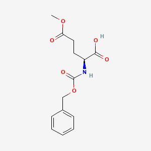 Z-GLU(OME)-OH structure, CAS 4652-65-7