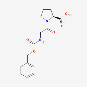 Z-GLY-PRO structure, CAS 1160-54-9