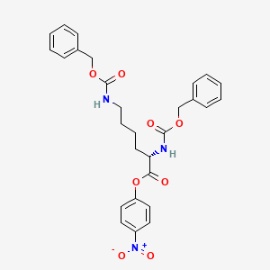 Z-LYS(Z)-ONP structure, CAS 21160-82-7
