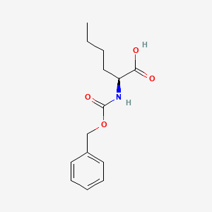 Z-NLE-OH structure, CAS 39608-30-5