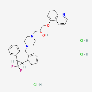 ZOSUQUIDARTRI HYDROCHLORIDE structure, CAS 167465-36-3