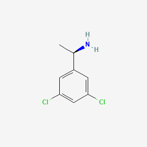 (1R)-1-(3,5-DICHLOROPHENYL)ETHYLAMINE structure, CAS 617710-53-9