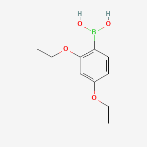 (2,4-DIETHOXYPHENYL)BORONIC ACID structure, CAS 1072952-01-2