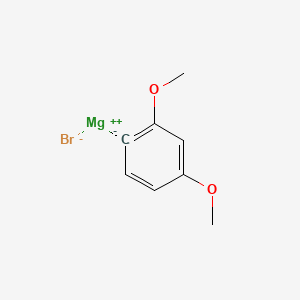 (2,4-DIMETHOXYPHENYL)MAGNESIUM BROMIDE structure, CAS 138109-49-6