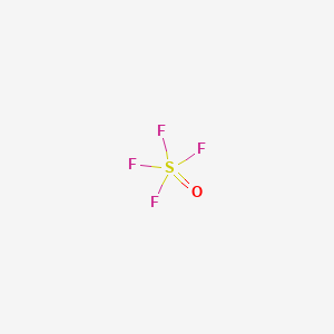 SULFURYL OXYTETRAFLUORIDE structure, CAS 13709-54-1