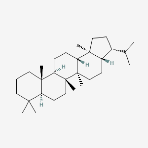17BETA(H), 21BETA(H)-HOPANE structure, CAS 471-62-5