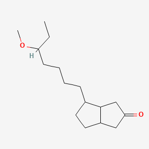 Cioteronel structure, CAS 89672-11-7