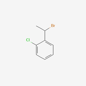 1-(1-bromoethyl)-2-chlorobenzene structure, CAS 66481-74-1