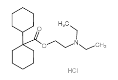 DICYCLOMINE HYDROCHLORIDE structure, CAS 67-92-5