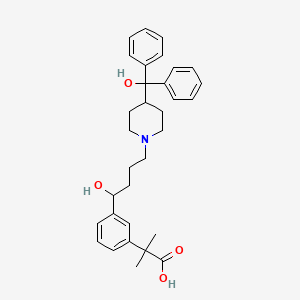 Meta-Fexofenadine structure, CAS 479035-75-1