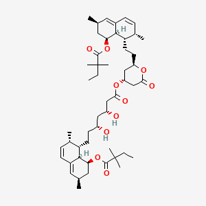 Simvastatin Dimer structure, CAS 476305-24-5
