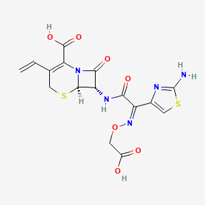 cefixime structure, CAS 108691-83-4