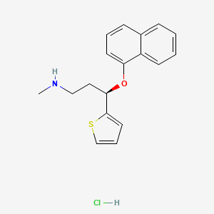 R-DULOXETINE HYDROCHLORIDE structure, CAS 910138-96-4