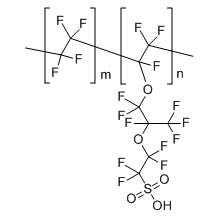 NAFION(R) DISPERSION SOLUTION DE1021 CS TYPE structure, CAS 31175-20-9
