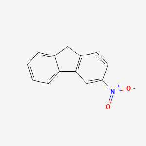 3-NITROFLUORENE structure, CAS 5397-37-5