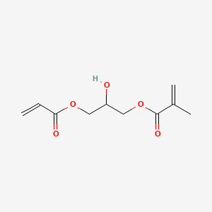 3-(ACRYLOYLOXY)-2-HYDROXYPROPYL METHACRYLATE structure, CAS 1709-71-3