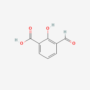 3-FORMYLSALICYLIC ACID, 97 structure, CAS 610-04-8