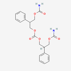 3,3’-Carbonylbis(oxy)bis(2-phenylpropane-3,1-diyl) Dicarbamate structure, CAS 1796927-91-7