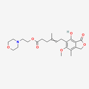 (4Z)-Mycophenolate Mofetil (EP Impurity C) structure, CAS 1076198-64-5