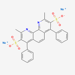 BATHOCUPROIN SULFONATE HYDRATE structure, CAS 52698-84-7