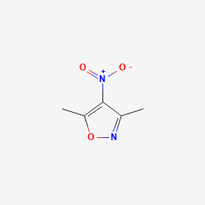 3,5-DIMETHYL-4-NITROISOXAZOLE structure, CAS 1123-49-5
