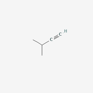 3-METHYL-1-BUTYNE structure, CAS 598-23-2