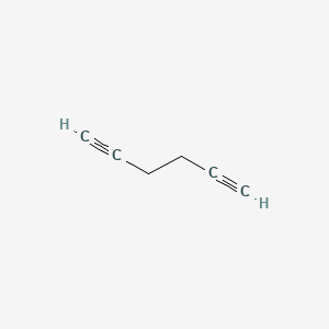 1,5-HEXADIYNE structure, CAS 628-16-0