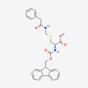 FMOC-L-CYS(PHACM)-OH structure, CAS 159680-21-4