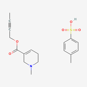 ARECAIDINE BUT-2-YNYL ESTER TOSYLATE structure, CAS 119630-77-2