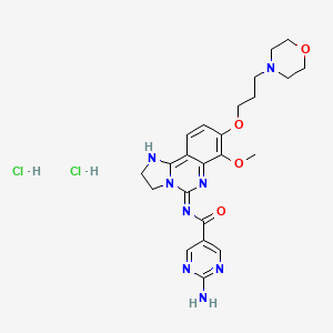 Copanlisib structure, CAS 1402152-13-9