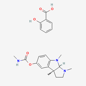 PHYSOSTIGMINE SALICYLATE structure, CAS 57-64-7