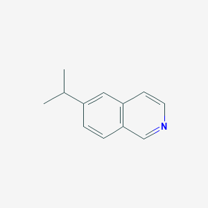 Isoquinoline, 6-(1-methylethyl)- (9CI) structure, CAS 790304-84-6