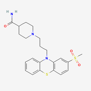 metopimazine structure, CAS 14008-44-7