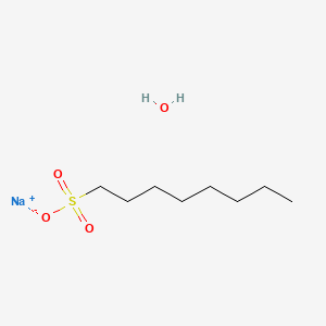 1-OCTANESULFONIC ACID, SODIUM SALT, MONOHYDRATE structure, CAS 207596-29-0