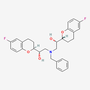 N-Benzyl (-)-Nebivolol structure, CAS 1199945-26-0