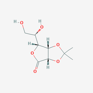 2,3-O-Isopropylidene-L-gulonolactone structure, CAS 94840-08-1