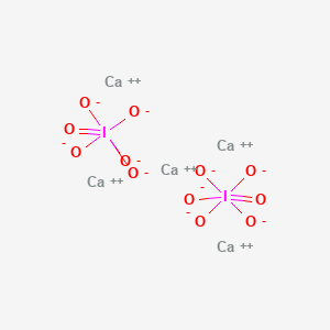 calcium orthoperiodate(5:2) structure, CAS 13763-58-1
