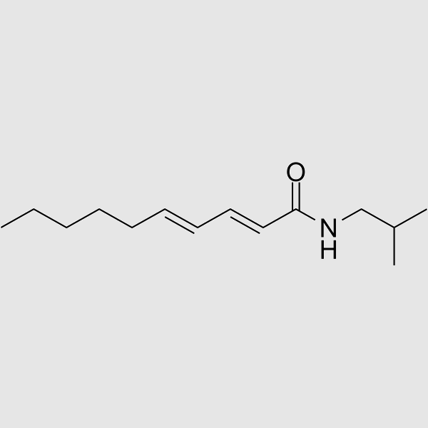 pellitorine structure, CAS 18836-52-7