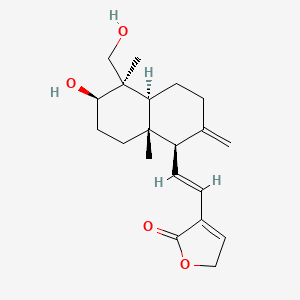 14-DEOXY-11,12-DIDEHYDROANDROGRAPHOLIDE structure, CAS 42895-58-9