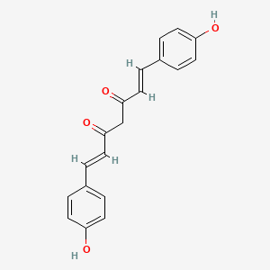 BIS(4-HYDROXYCINNAMOYL)METHANE structure, CAS 24939-16-0