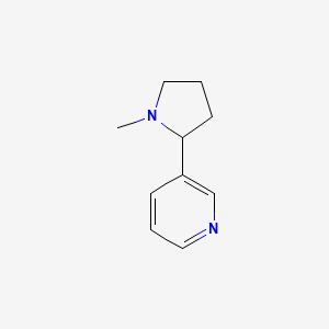 (+/-)-NICOTINE structure, CAS 22083-74-5