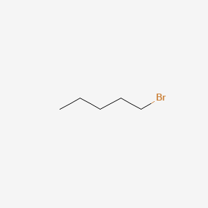 BROMOPENTANE structure, CAS 29756-38-5