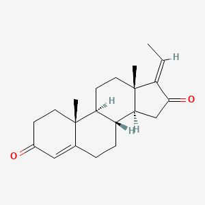 GUGGULSTERONE E structure, CAS 39025-24-6