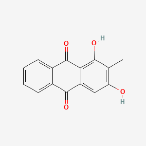 1,3-DIHYDROXY-2-METHYLANTHRAQUINONE structure, CAS 117-02-2