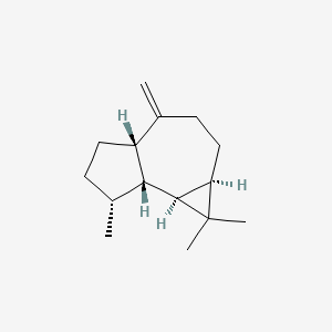 (-)-ALLOAROMADENDRENE structure, CAS 25246-27-9