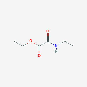 ethyl 2-(ethylamino)-2-oxoacetate structure, CAS 20943-60-6