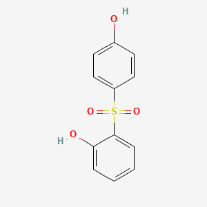 2,4'-DIHYDROXYDIPHENYL SULFONE structure, CAS 5397-34-2