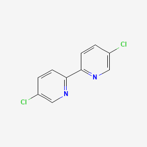 5,5'-DICHLORO-2,2'-BIPYRIDINE structure, CAS 100846-27-3