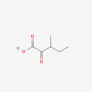 3-methyl-2-oxovaleric acid structure, CAS 1460-34-0
